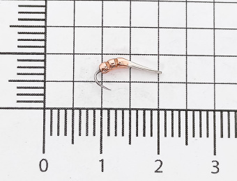 GUSENICHKA KARO-SEREBRO 10MM DV-5