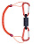 Набор Daiichiseiko Carabiner Holder MG5000 (страховочный тросик+2 магнита с карабином) Red 332680