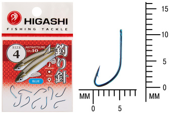 Крючок HIGASHI Akitakitsune ringed 