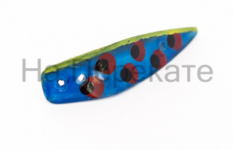 FROG GLOW UV BLUE RED-BLACK PTS KANADKA (2)