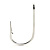 Крючок Mustad Salmon Siwash Hook Open Eye 9510-SS 2/0 нерж.(уп.5шт)