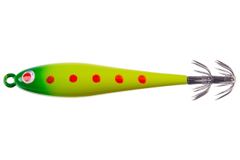 Кальмарница грузовая HIGASHI Squid Paint sinker 125g #07 Green Head