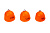 Груз HIGASHI Bell Sinker Fluo orange ( 95гр)