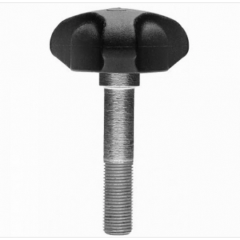 Винт-барашек для ручки Торнадо-М2-SPORT с обливкой (м10х1)
