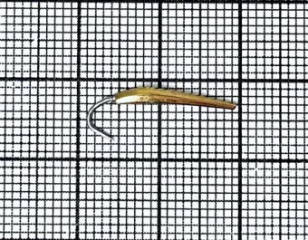 Блесна махалочная Лодочка P (15мм) (латунь)