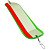 Флешер GIBBS Highliner #1 Green Glo Red Stripe UV (0777-1GRGLR)