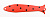 Блесна троллинговая THOMAS SPEEDY SHINER 1/4 oz #C21FRD (FLOR. RED/DOTS)