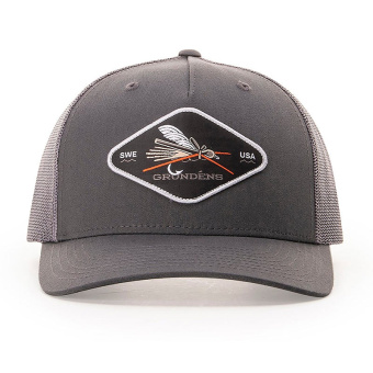 Кепка Grundens CC Hopper Trucker Charcoal