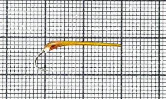 Блесна зубаринно-наважья 20мм (каро-зеленка) (Проф.)