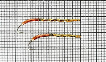 Блесна зимняя Капля кручёная ST 30-35мм (каро+зеленка)