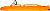 Тубус KENGAR YB-303 SMALL (147 (240)x 12 x 13см) Orange