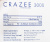 CRAZEE SP 3000 (2) CRAZEE SP 3000 (2)