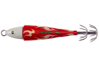 Кальмарница грузовая HIGASHI Squid Cloth sinker 100g #06 Hot Fireman