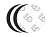 Самоклеющаяся ремонтная лента Mc Nett Aquasure Repair Patches 2Black+2 Clear 10676