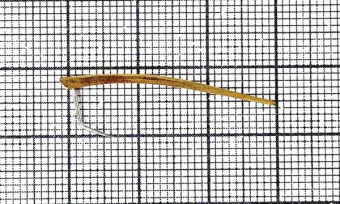 Блесна зимняя универсальная коса спичка 30мм (латунь) КУЛсп-30 (Ювелир)