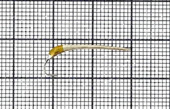 Блесна зубаринно-наважья 20мм (зеленка-мельхиор) (Проф.)