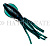 Каракатица B2SQUID 12,7 см неоснащ. Emerald Green/Blue Flake