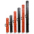 Чехол для удилищ Taka Sangyo DIY ROD CASE Black 185cm G-0053 