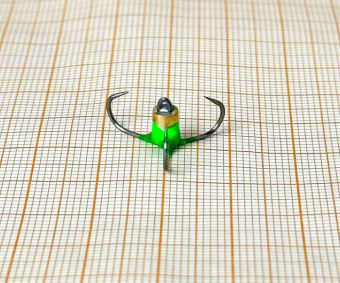 Якорек на навагу светонакопительный маленький GREEN