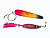 Снасть на кету PF SALMON Hammered Long Float Set 45g #14 PRSH118 Glow (с блесной и октопусом)