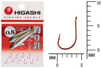Крючок HIGASHI Umitanago ringed 