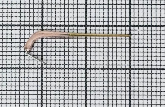 Блесна Клюшка P (25мм) (каро+латунь)