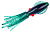 Приманка Higashi Squid 11см #08 Emerald Green/ Red Flakes