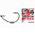 Крючки офсетные Lucky John Predator LJH357 #4/0 (3шт) LJH357-K040