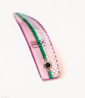 Purple UV Green Stripe