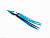Октопус DELTA 2.5" Mini Squid (75mm) Blue Glow Spatter Back 030-16