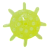 Бусина-ежик силиконовая Yamashita MARSHMALLOW BALL (L) GY (476-743)