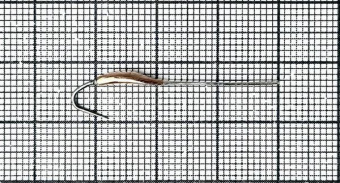 Блесна Игла P (30мм) (0,5гр) (каро+незильбер)