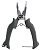 Пассатижи SHIMANO Pliers Mini Ring Plier CT-545P Khaki 817631