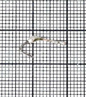 Блесна махалочная Капля граненная P (11мм) (серебро)