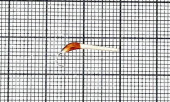 Блесна махалочная Корюхан 2-03 15мм (серебро-каро)