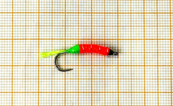 МухоБлесна (25мм) (0.7гр) OrangeGreen UV (ЕМ)