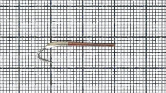 Блесна Игла P (22мм) (серебро+каро)