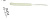 Силиконовая приманка CROSS FACTOR Psyco Ultimate Weapon 2.0" #SM34 Glow Clear CLE001 (10шт)