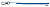Страховочный тросик Yamashita Happy Spiral #S CBL 46-210cm синий (491-531)