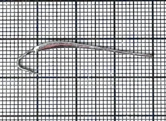 Блесна Лодочка трехгранная P (30мм) (серебро)