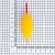 Поплавок Float Stream Eva Yellow 10gr (PF)