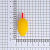 Поплавок Float Stream Eva Yellow 4gr (PF)