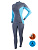 Термобельё Norfin LADY BASE Blue L 3080103-L